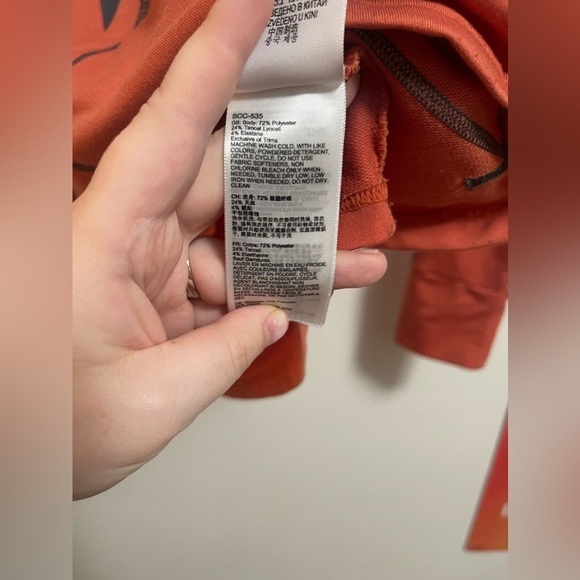 Marmot - Women's La Linea Pullover Hoody Orange UPF 30 Sweatshirt - Size M - Picture 5 of 8